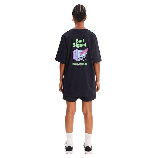 Camiseta Baw Manga Curta Bad Signal