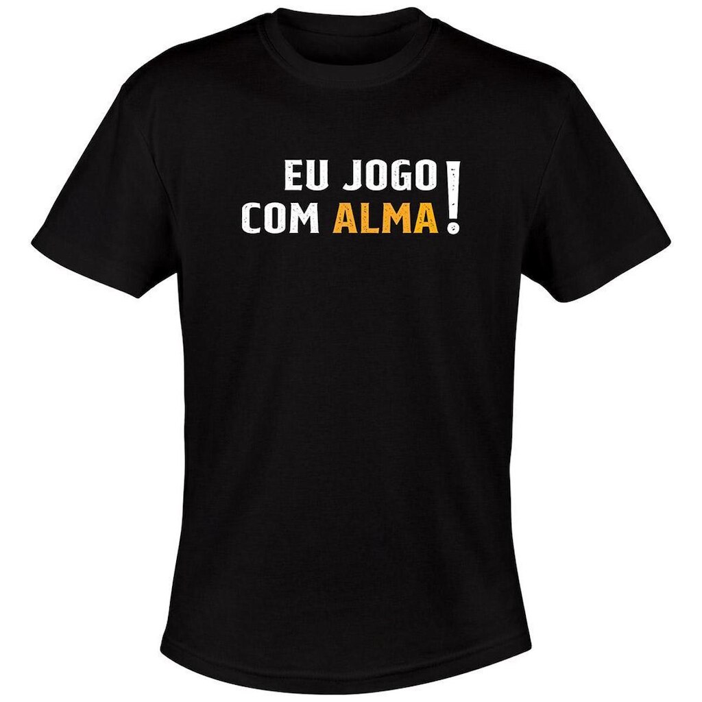 Camiseta Beach Tennis Sensation Eu Jogo Preta Alma Genius
