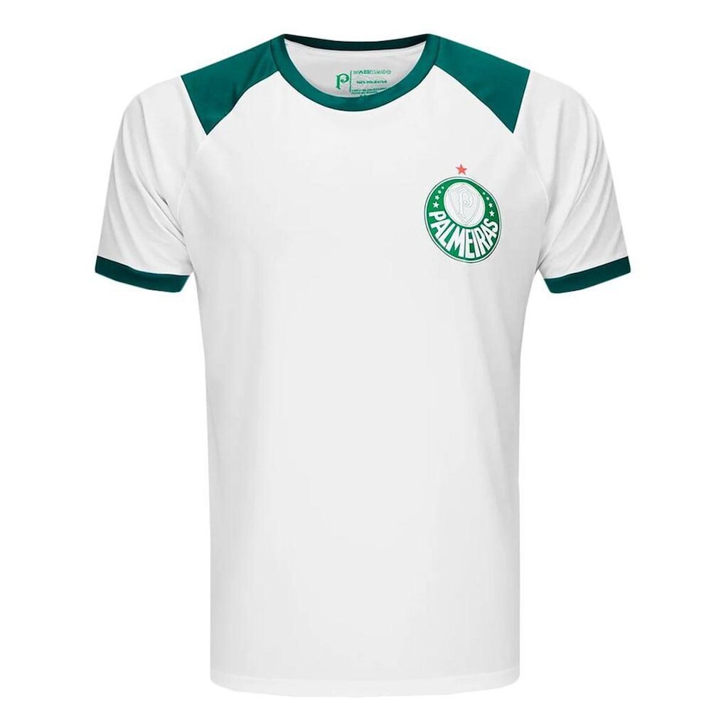CAMISETA BETEL PALMEIRAS ALVIVERDE MASCULINO - BRANCO P