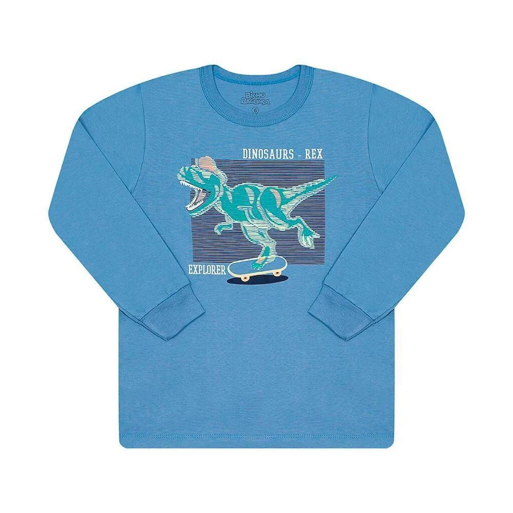 Camiseta Bicho Bagunca Com Puff - 4282