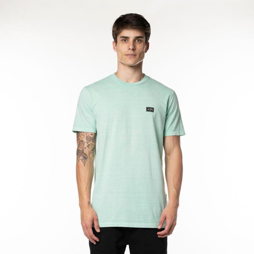 Camiseta Billabong M/C Essential Ww Verde Claro
