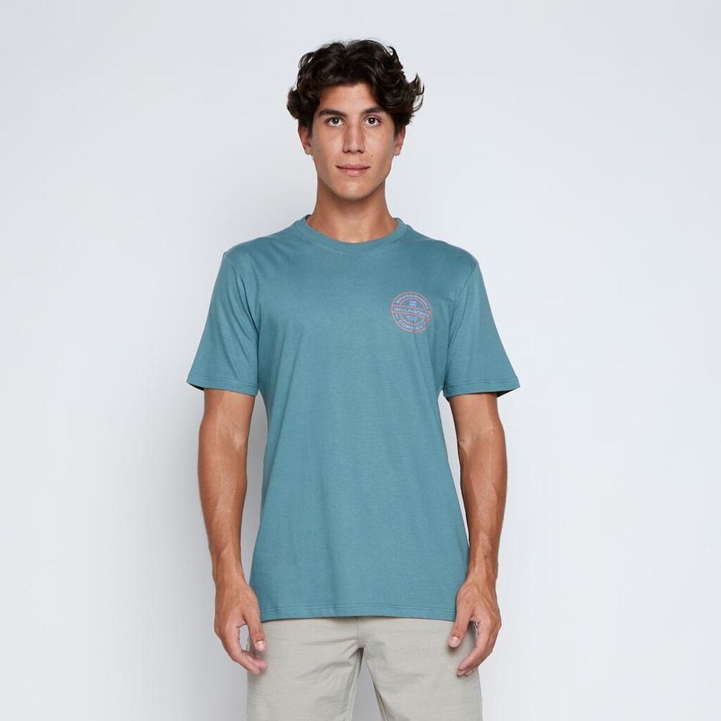 Camiseta Billabong M/C Rotor Verde Camiseta M/C Rotor Verde-Verde-P