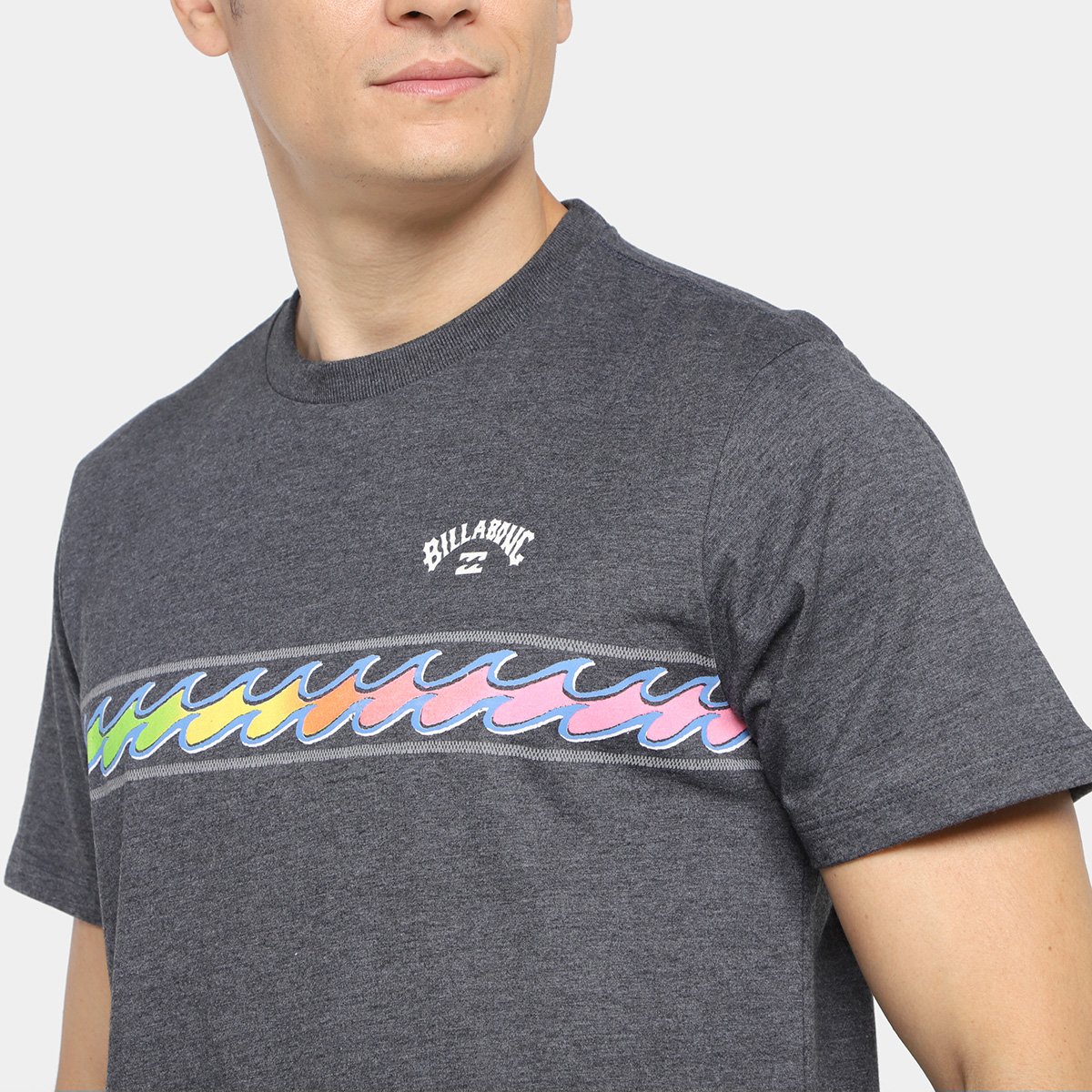 Camiseta Billabong Spinner II Manga Curta Masculina - 2