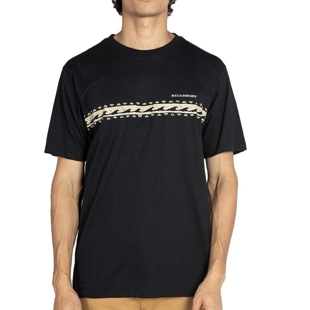 Camiseta Billabong Wave Stripe WT25 Masculina