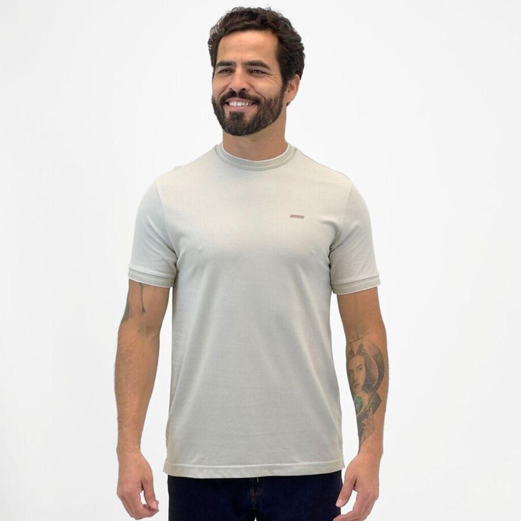 Camiseta Biogas Básica Manga Curta Masculina