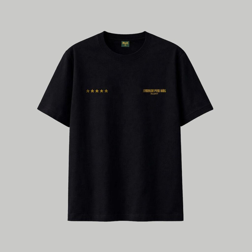 Camiseta Blunt Abençoados Preta