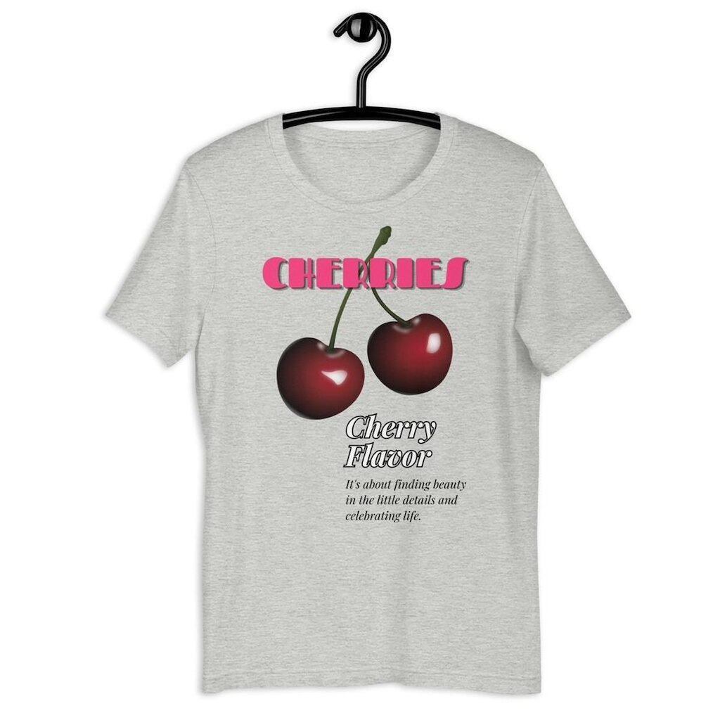 Camiseta Blusa Feminina Cherries Cereja