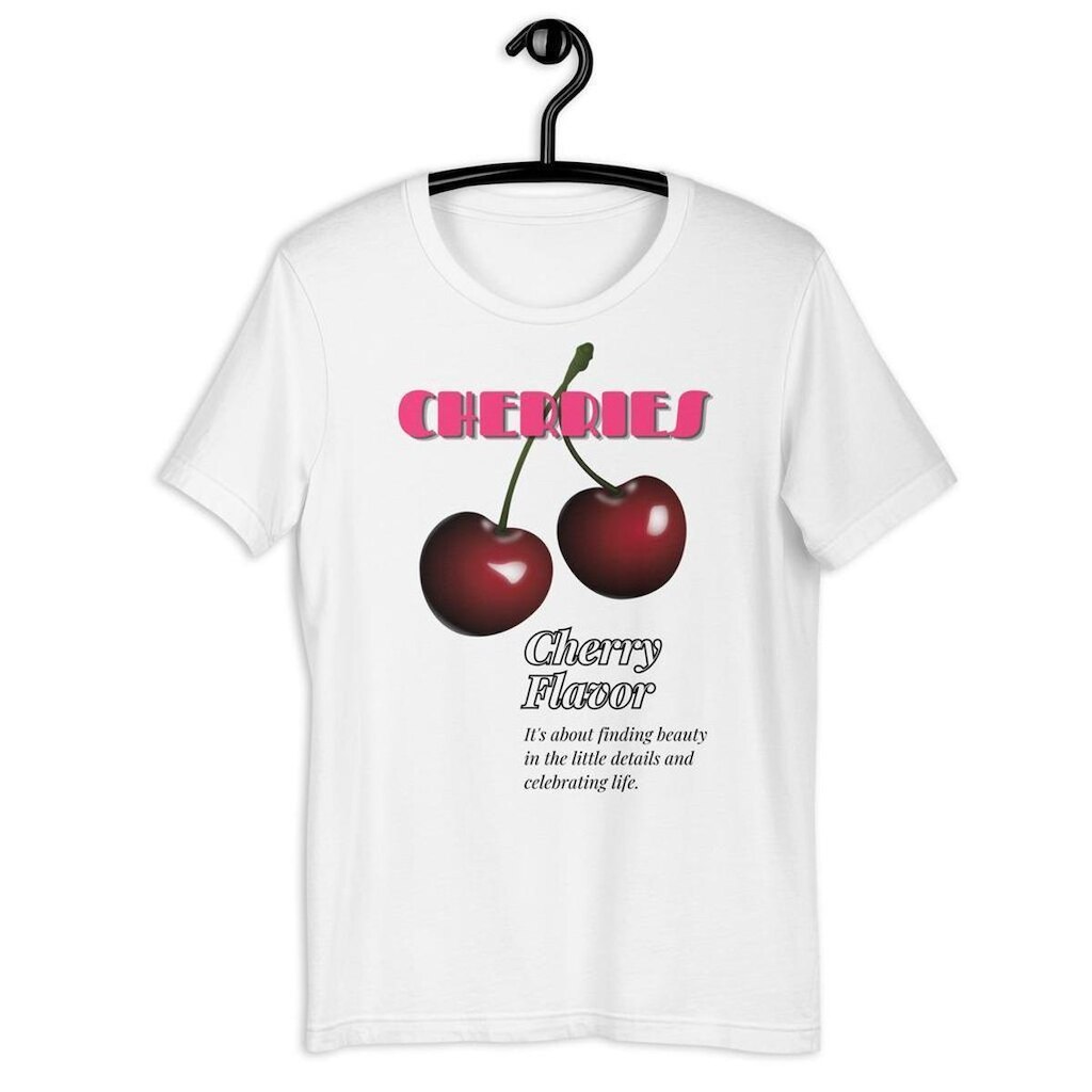 Camiseta Blusa Feminina Cherries Cereja