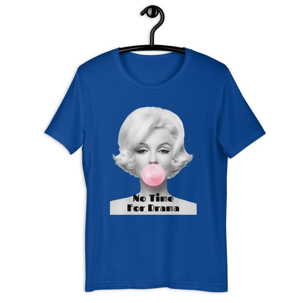 Camiseta Blusa Feminina Drama Marilyn Monroe