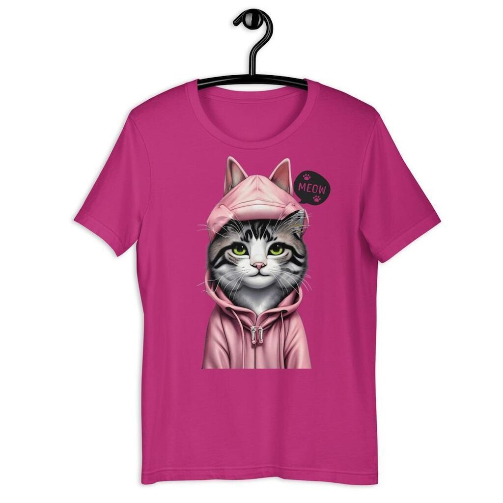 Camiseta Blusa Feminina Gata Meow