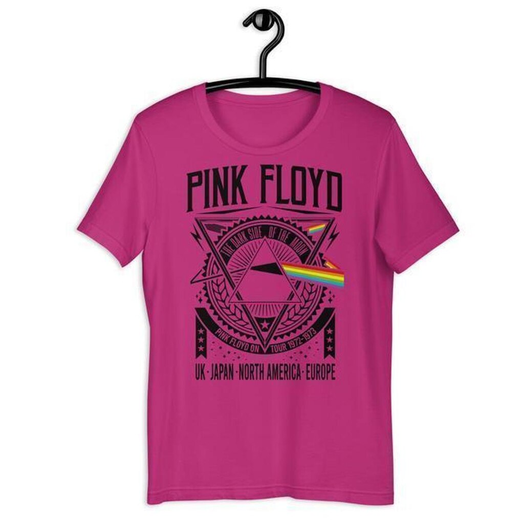 Camiseta Blusa Feminina Pink Floyd Rock