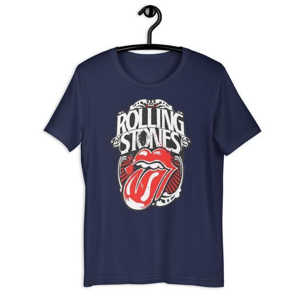 Camiseta Blusa Feminina Rolling Stones Rock Logo