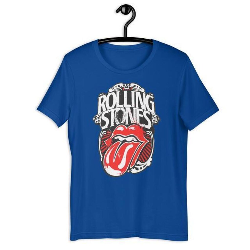 Camiseta Blusa Feminina Rolling Stones Rock Logo