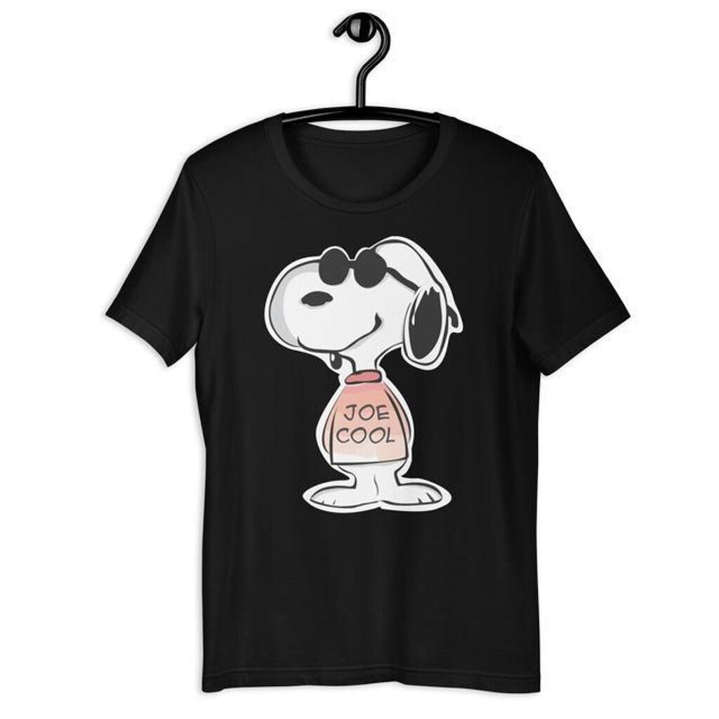 Camiseta Blusa Feminina Snoopy Joe Cool