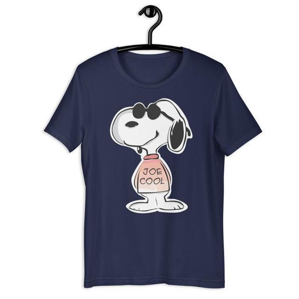 Camiseta Blusa Feminina Snoopy Joe Cool