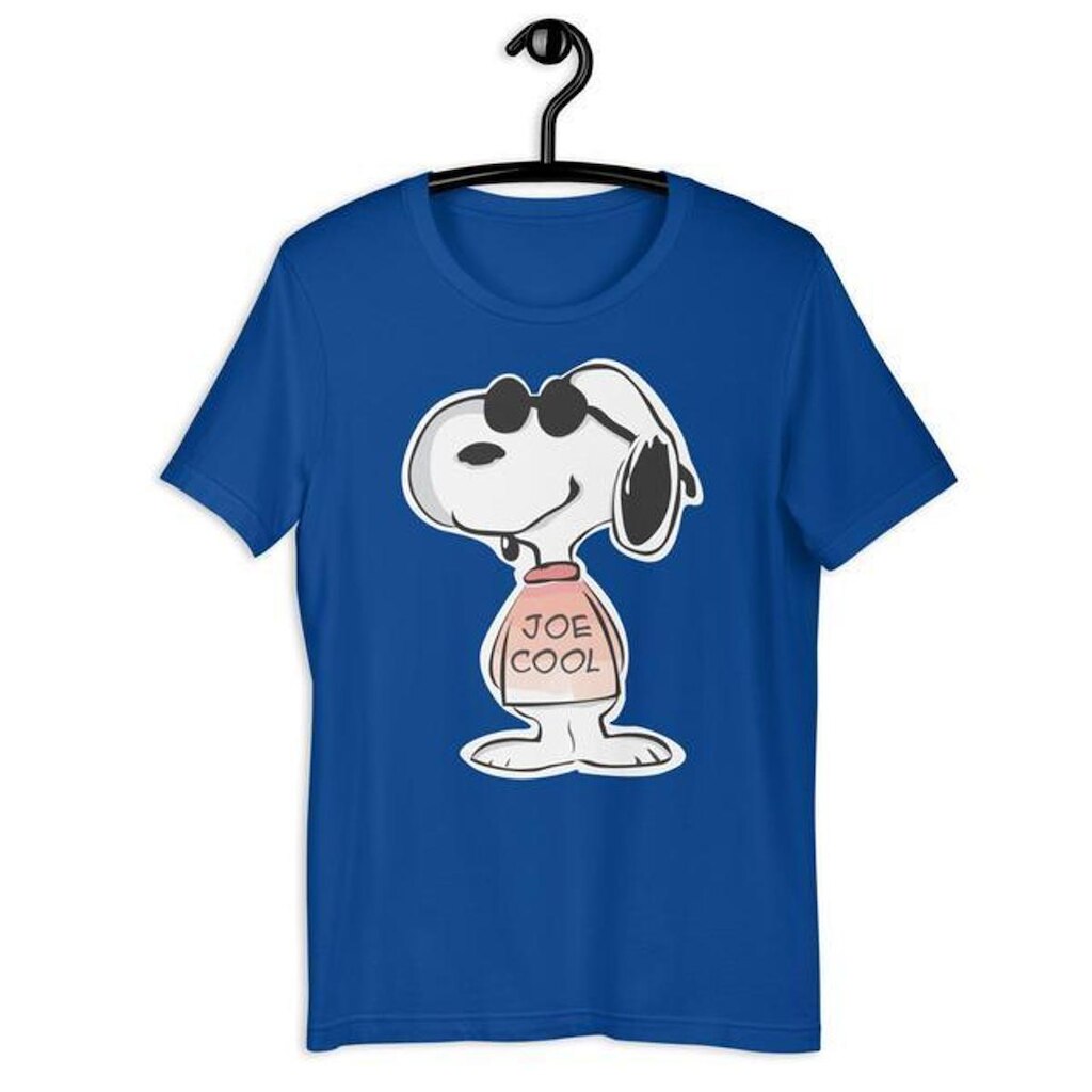Camiseta Blusa Feminina Snoopy Joe Cool