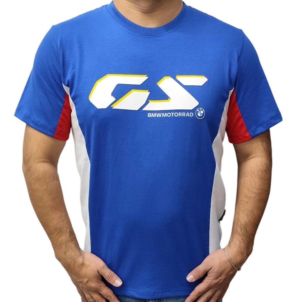 Camiseta Bmw GS Motorrad Azul Royal