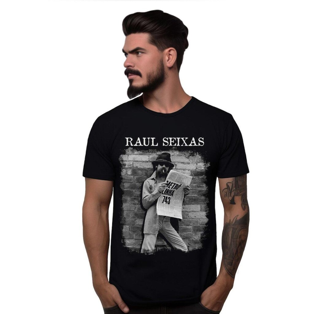 Camiseta Bomber Raul Seixas Metrô linha 743