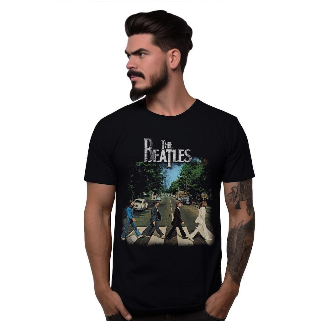 Camiseta Bomber The Beatles Abbey Road