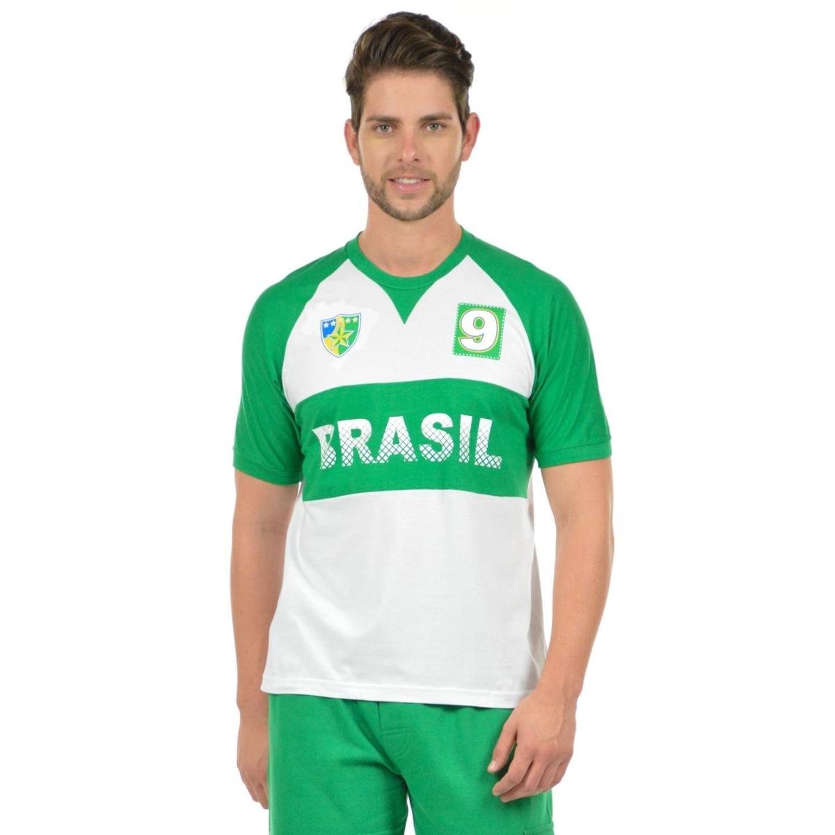Camiseta brasil copa três fenomenal Branco Gg Menor preço em Camiseta brasil copa três fenomenal Branco Gg