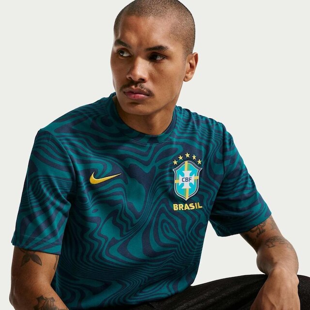 Camiseta Brasil Dri-FIT Nike Primary Masculina