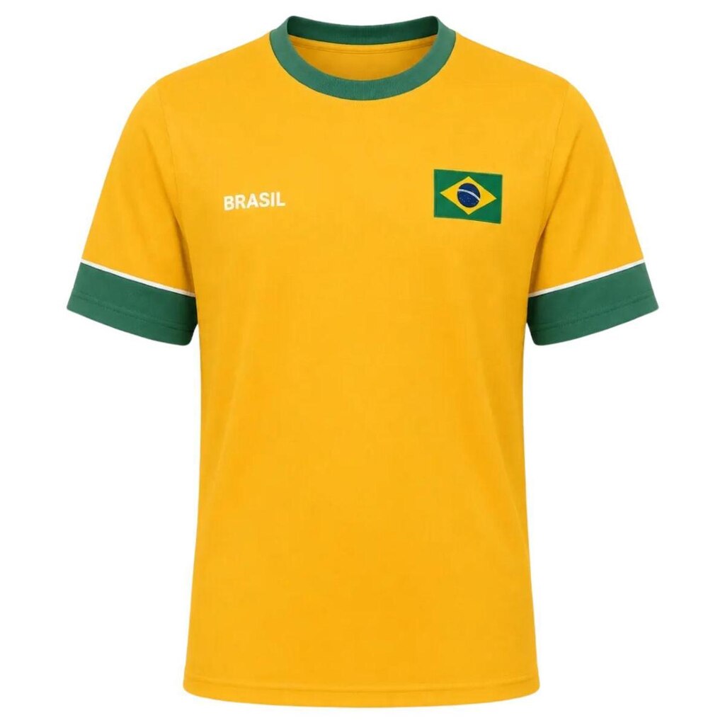 Camiseta Braziline Brasil SAGA Infantil