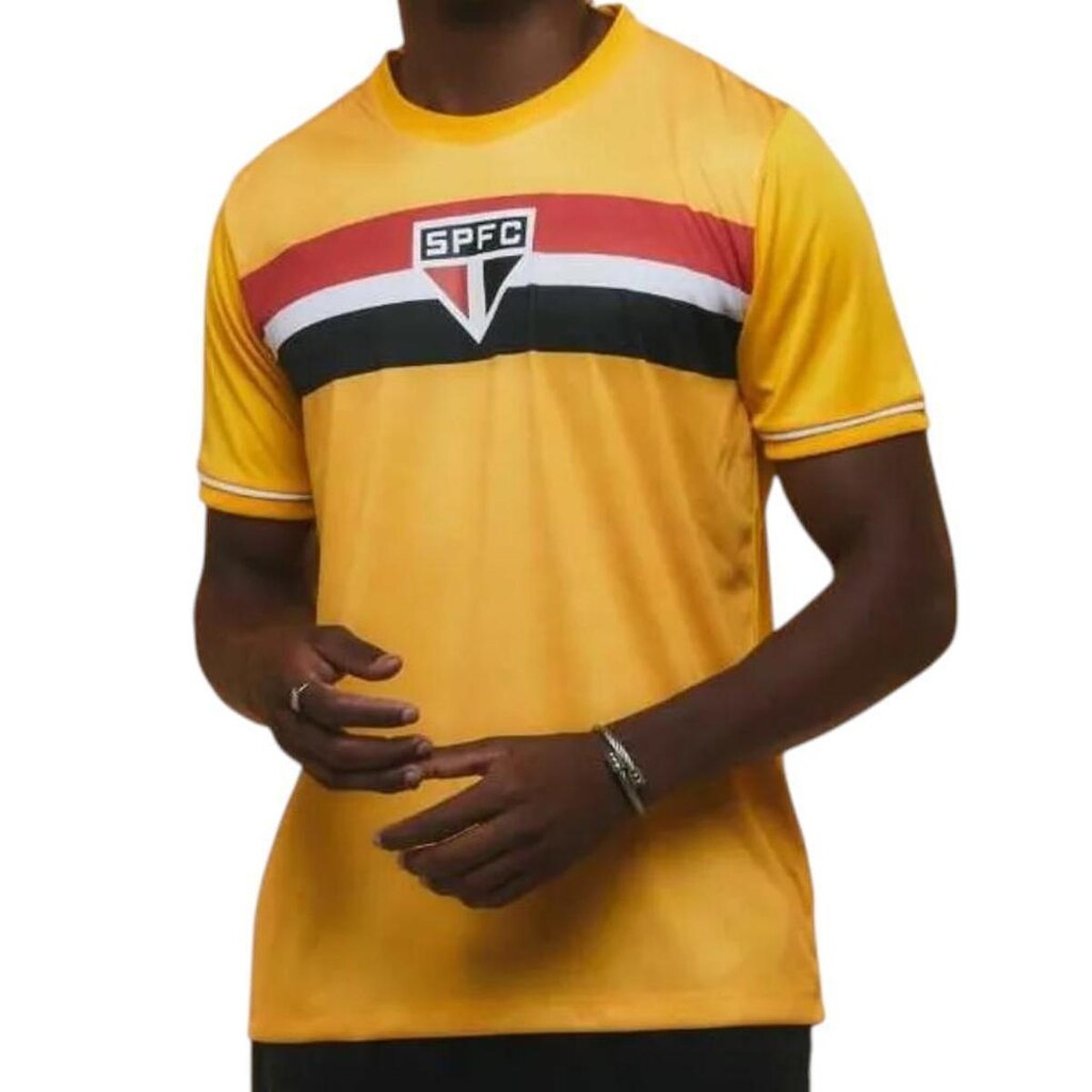 Camiseta Braziline São Paulo Fabula Masculina