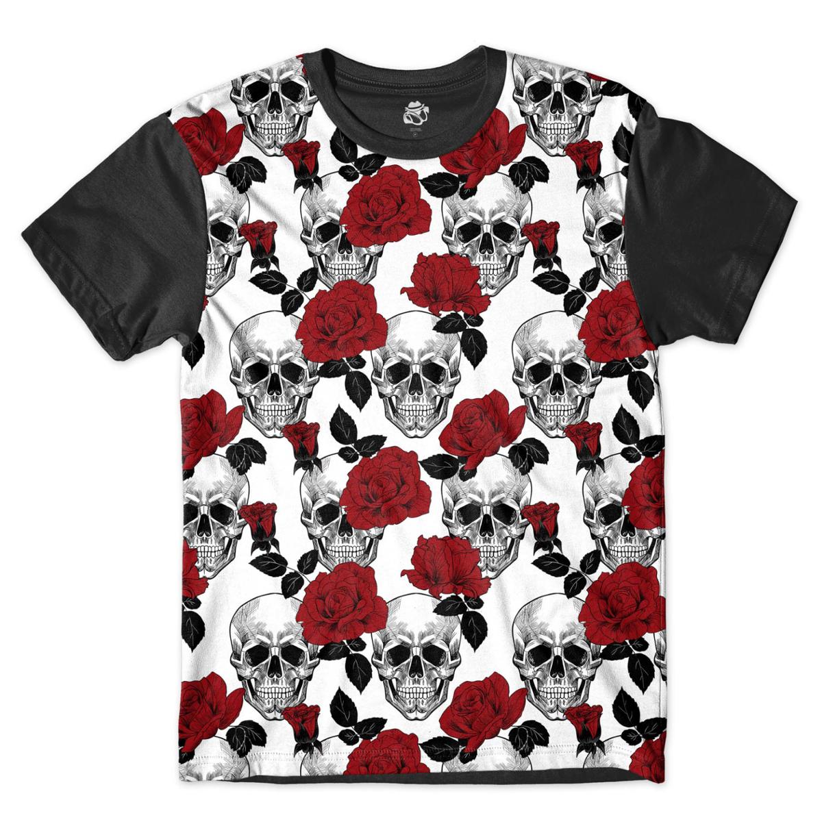 Пешеходец капеща Просто го направи camisa com caveira e rosas търсене  безкраен възбуждане