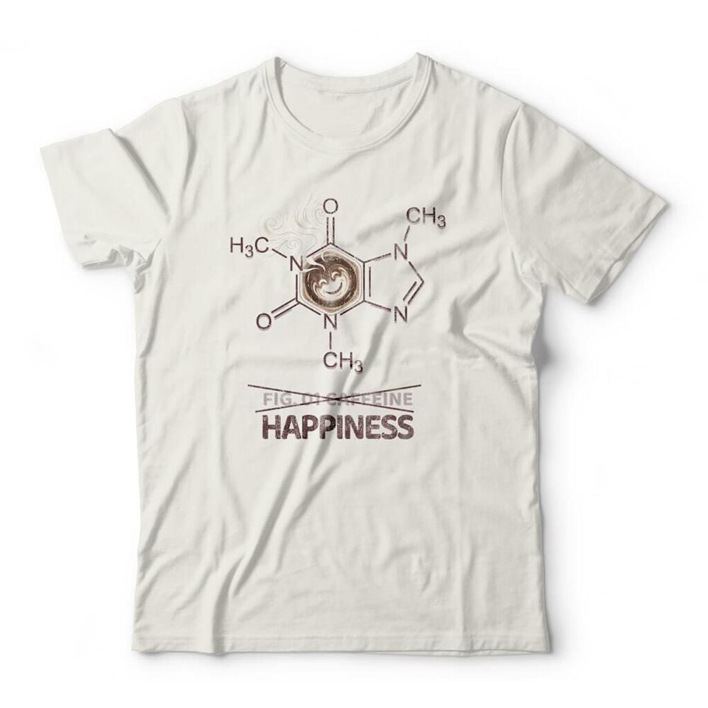 Camiseta Caffeine Molecule