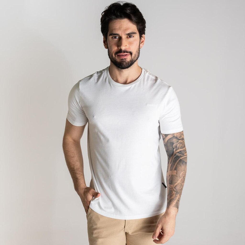 Camiseta Calvin Kelin Liquid Touch Branca