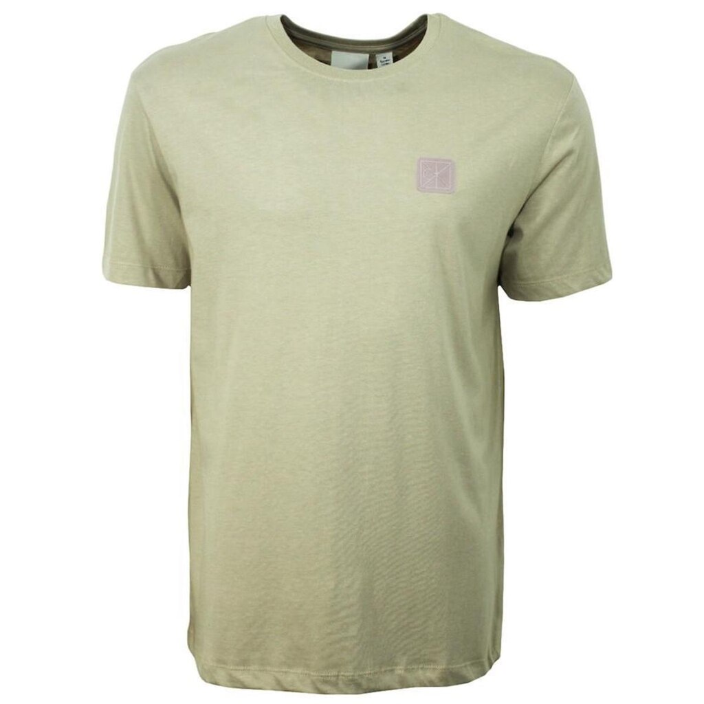Camiseta Calvin Klein Algodão Egípcio Caqui Masculina