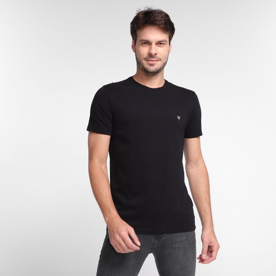Camiseta Calvin Klein Básica Manga Curta Masculina - Preto é ruim? Camiseta Calvin Klein Básica Manga Curta Masculina - Preto é boa?