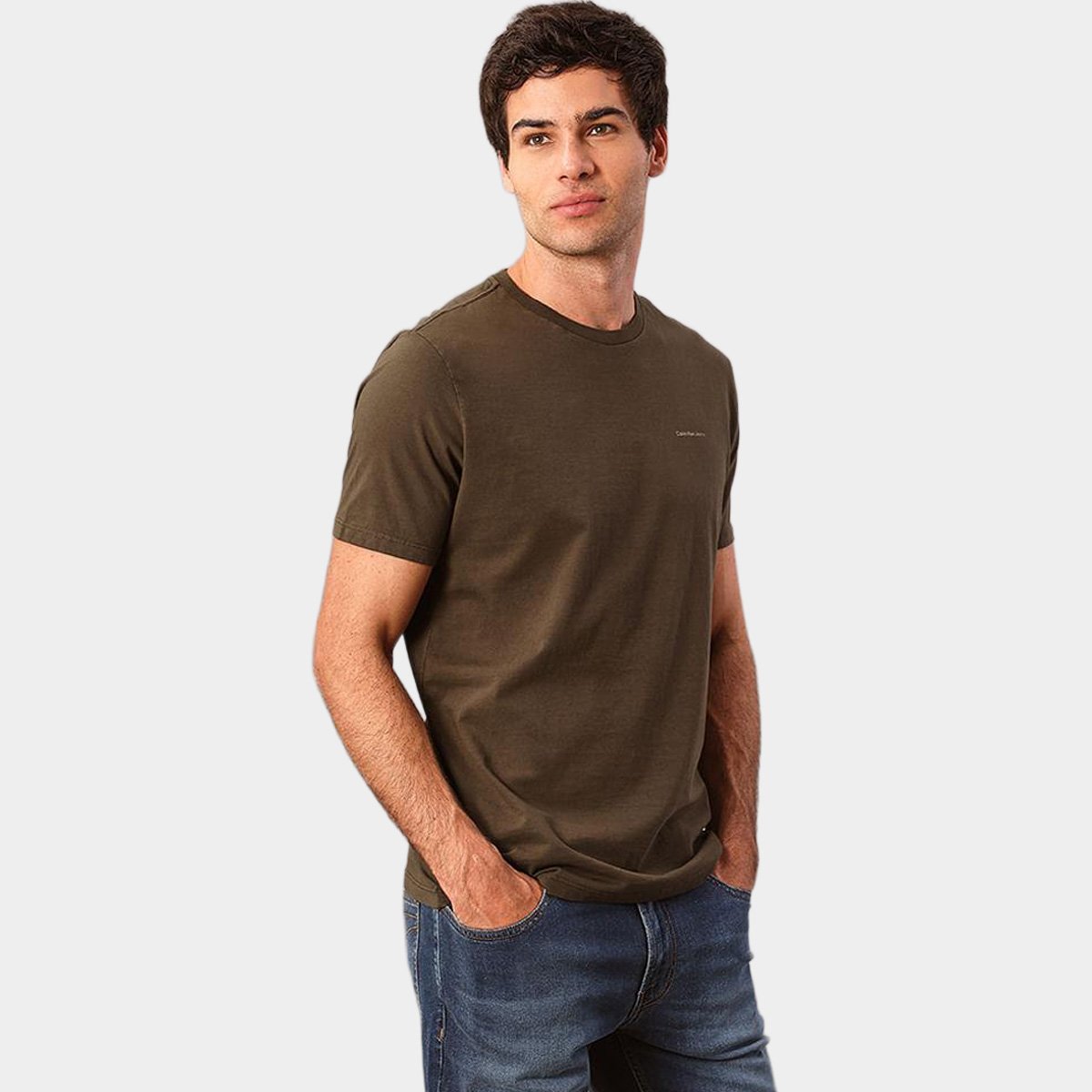 Camiseta Calvin Klein Básica Masculina - 1