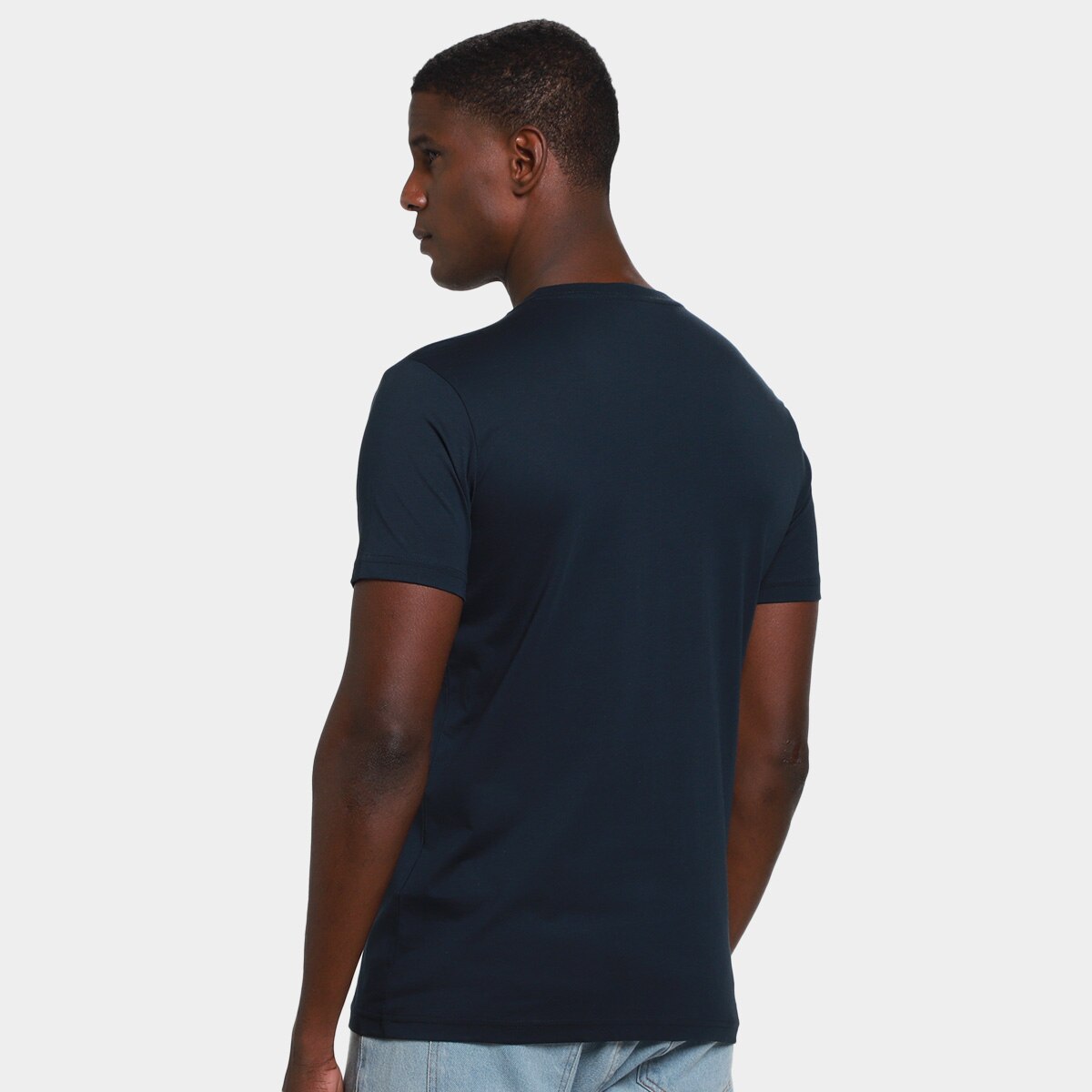 Camiseta Calvin Klein Bordado Masculina - 1