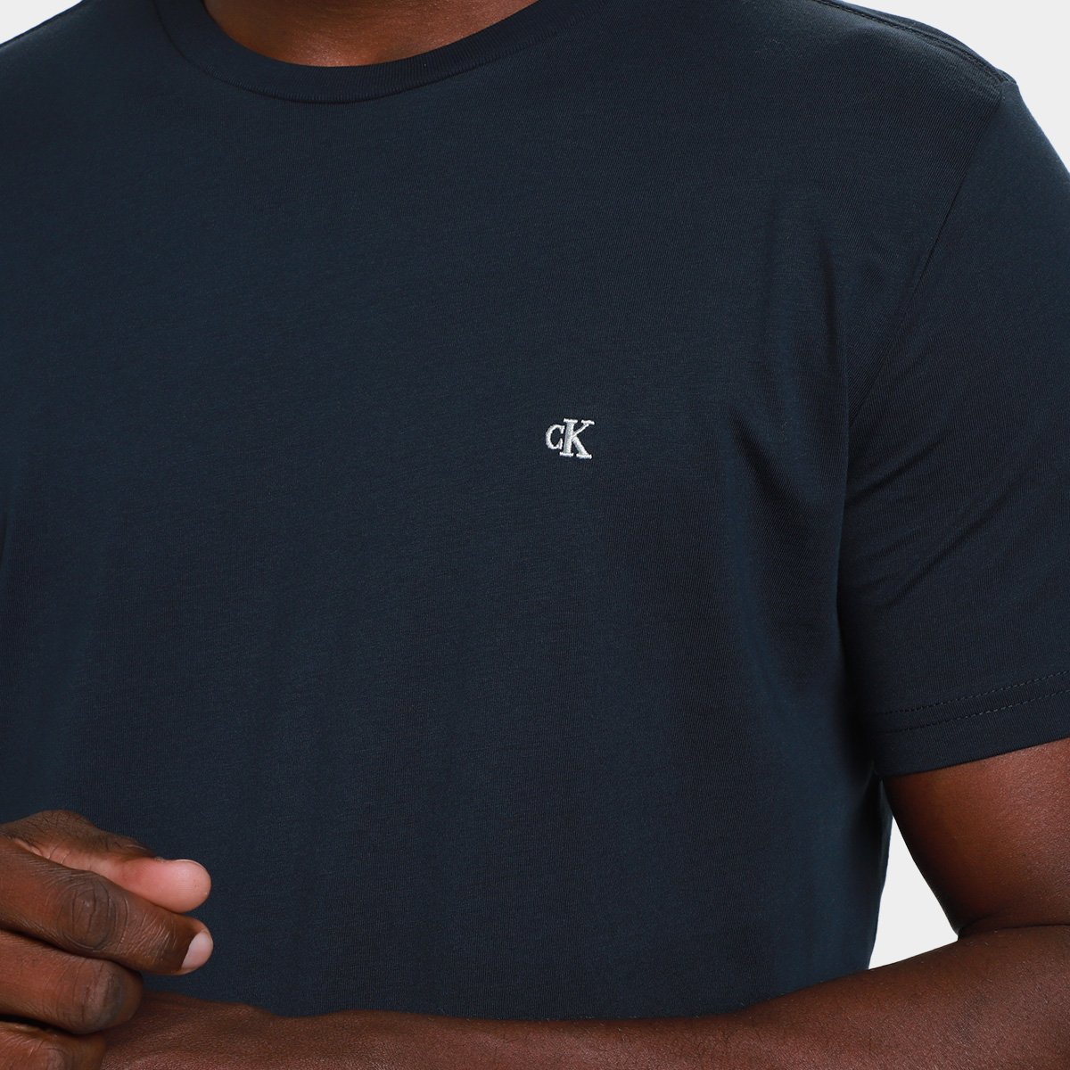 Camiseta Calvin Klein Bordado Masculina - 2