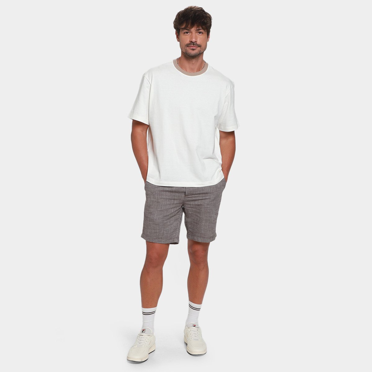 Camiseta Calvin Klein Boxy Masculina - 4