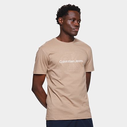 Camiseta Calvin Klein Embossed Masculina - Masculino