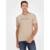 Camiseta Calvin Klein Embossed - Bege