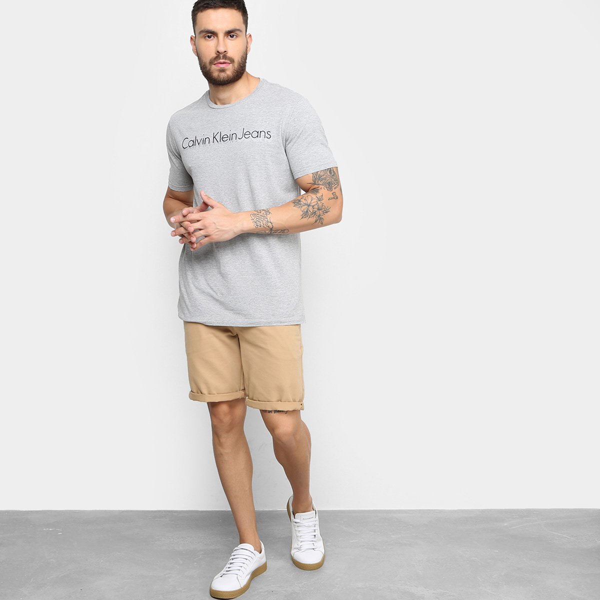 camiseta calvin klein original e falsa