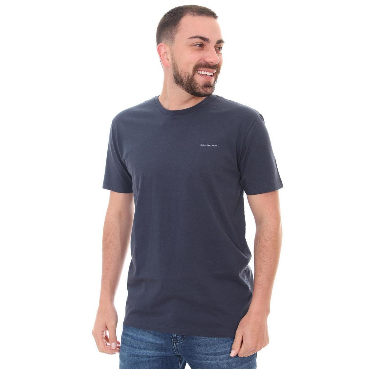 Menor preço em Camiseta Calvin Klein Jeans Light New Logo Masculina