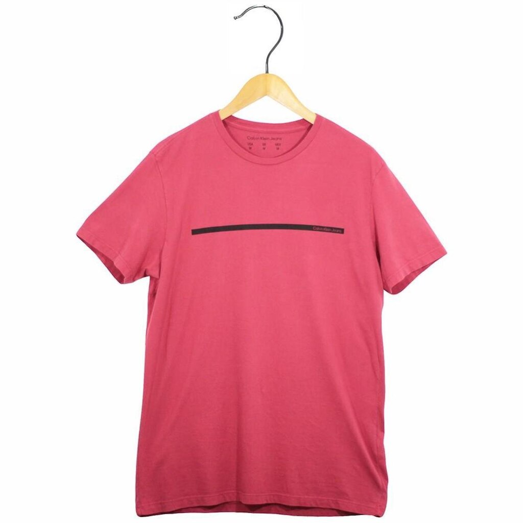 Camiseta Calvin Klein Jeans Vermelha Masculina