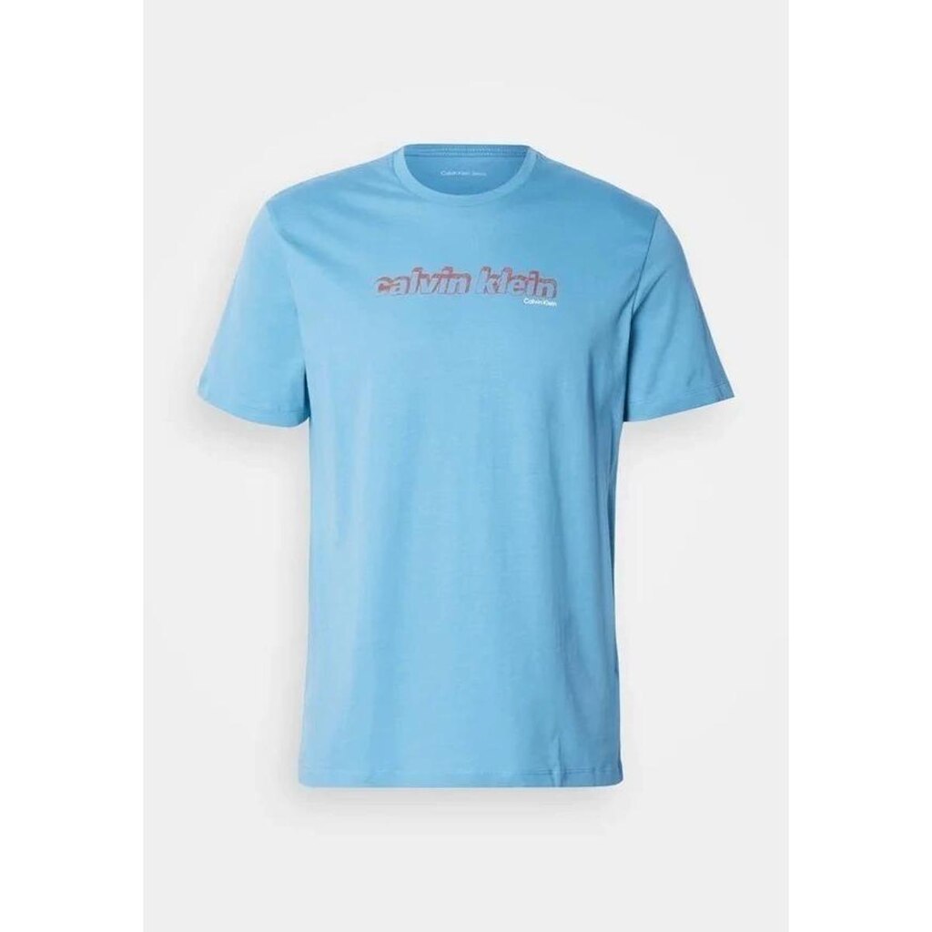 Camiseta Calvin Klein Line 3D Graphic Azul 4RC818G-340