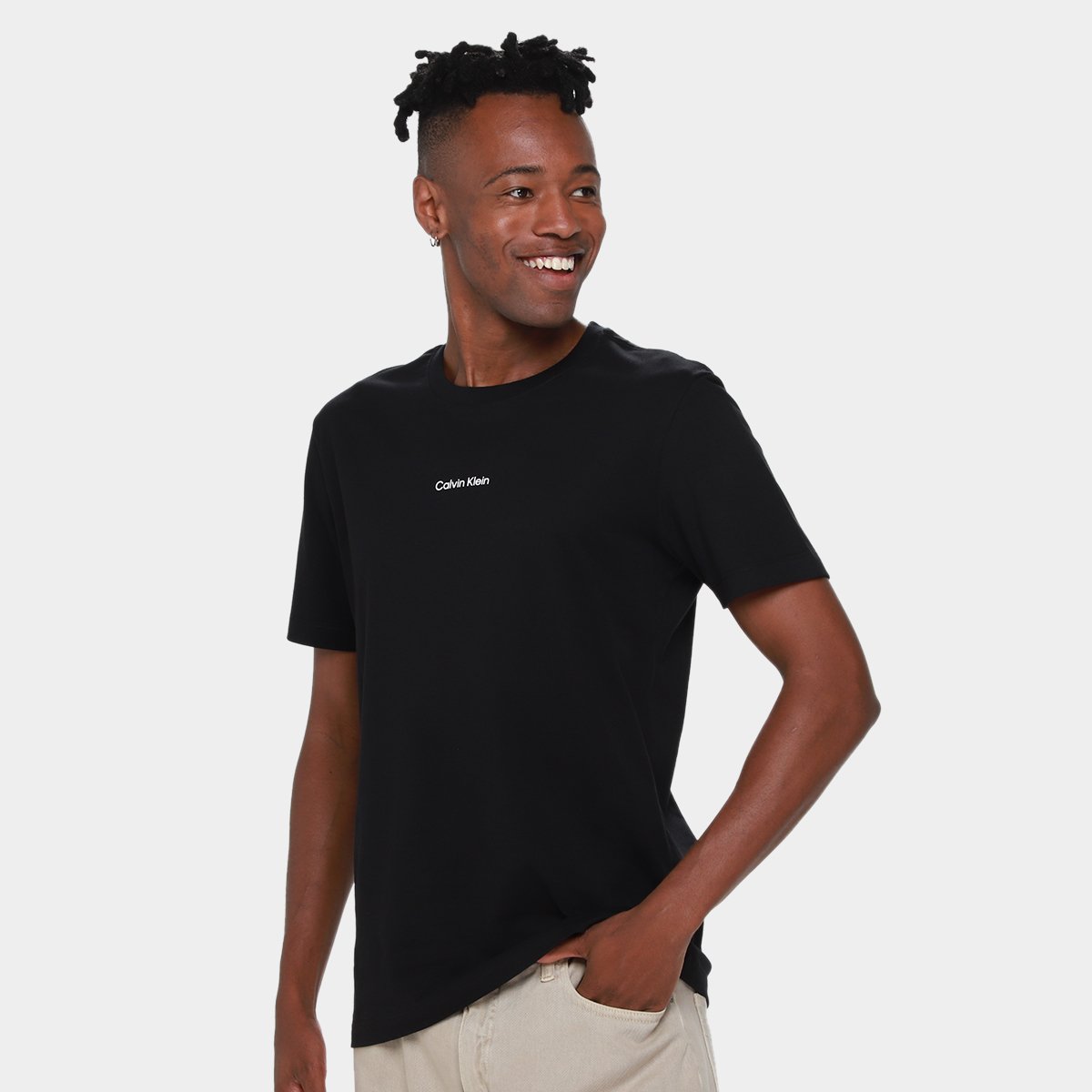 Camiseta Calvin Klein Logo Masculino é ruim? Camiseta Calvin Klein Logo Masculino é boa?