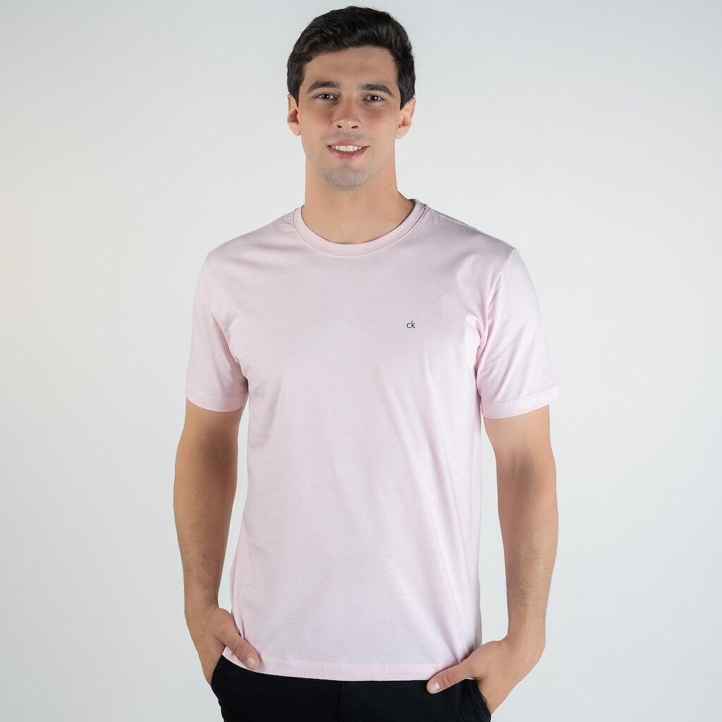 Camiseta Calvin Klein Minimalist Rosa