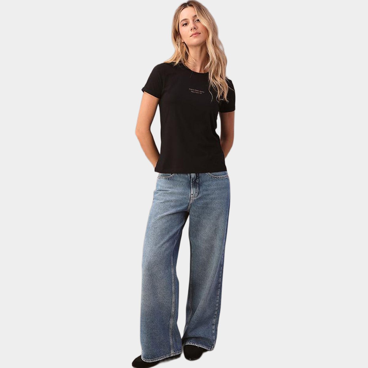 Camiseta Calvin Klein New York Feminina - 1
