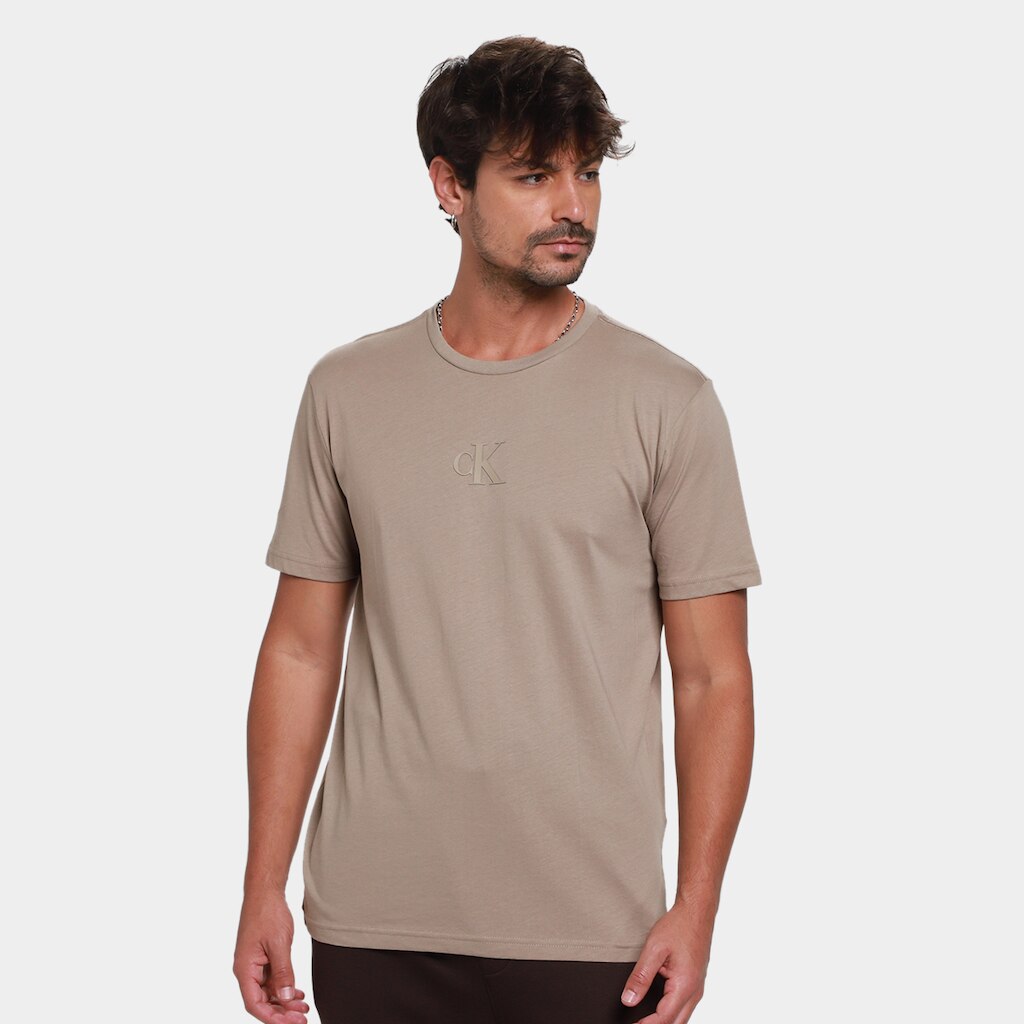 Camiseta Calvin Klein Rubber Patch Masculina