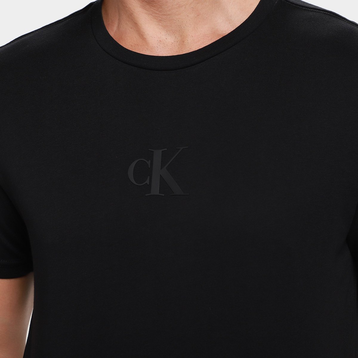 Camiseta Calvin Klein Rubber Patch Masculina - 2