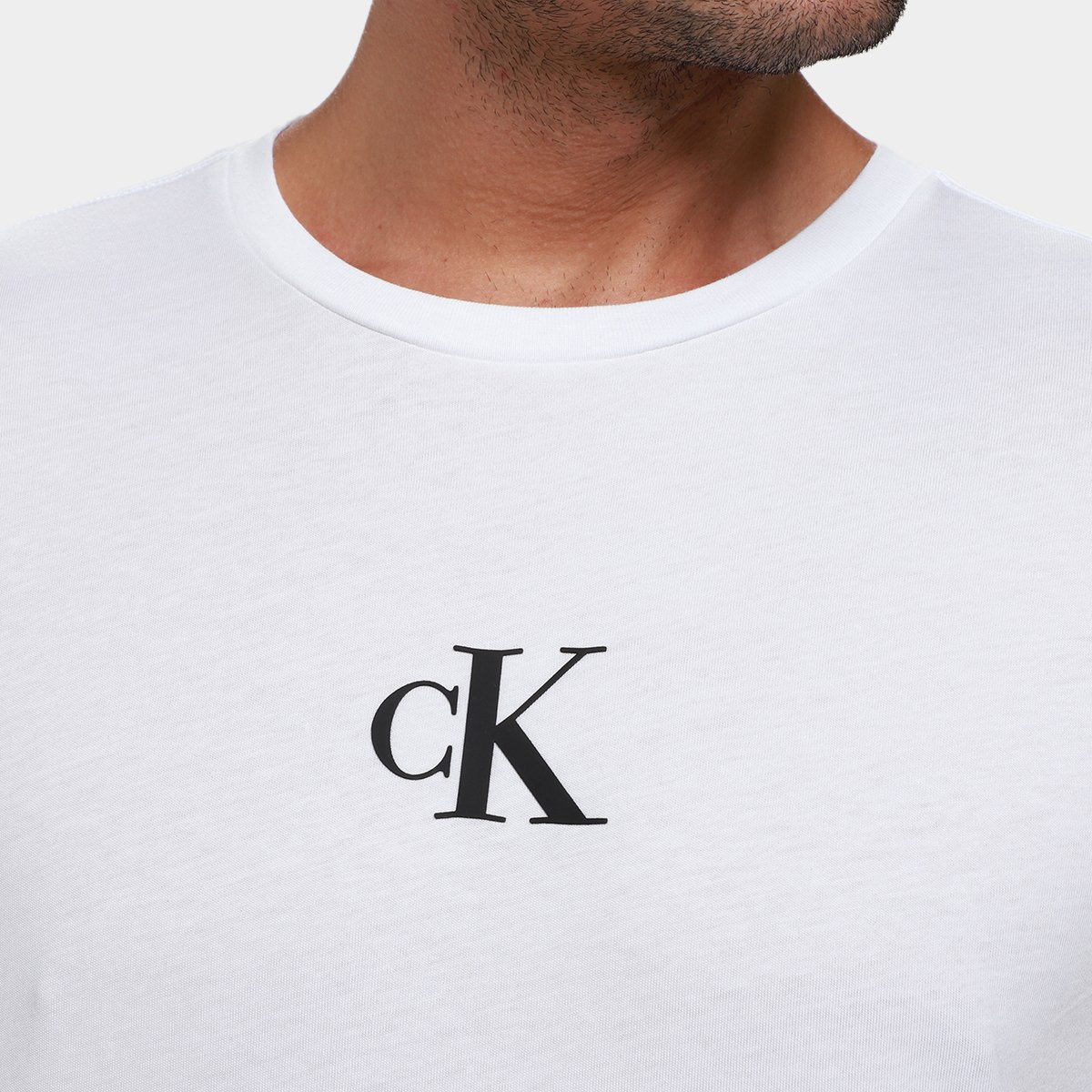 Camiseta Calvin Klein Rubber Patch Masculina - 2