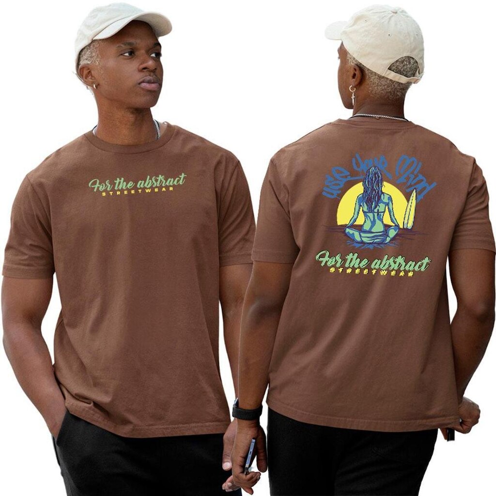 Camiseta Camisa Algodão‎ For The Abstract Streetwear Mind