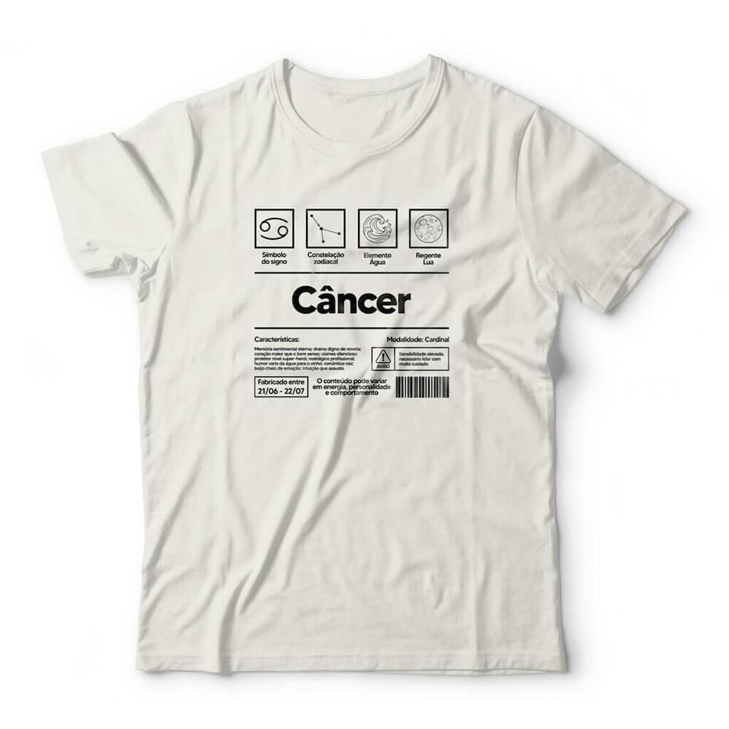 Camiseta Câncer